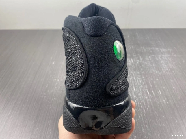 Rep Husky Cat Retro 13 Air Jordan 414571-011 Black 0811